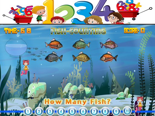 Kids Fish Counting