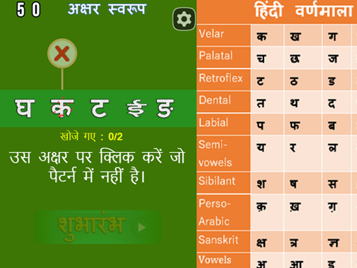 Hindi Letter Discovery