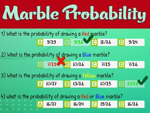 Marbles Probability
