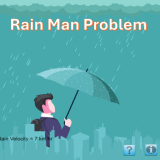 Rain Man Problem- Relative velocity Simulation