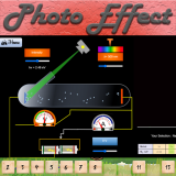 Simulation of Photoelectric Effect